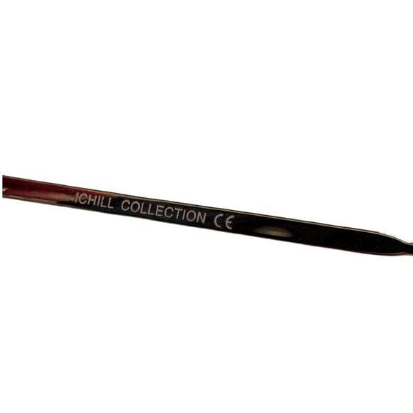 NWOT I Chiil red and gold half frame eye glasses main image 9
